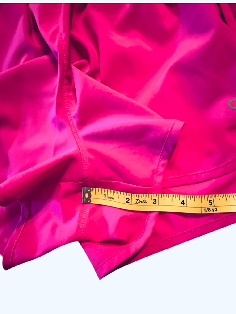 GapFit High Rise Running Shorts Hot Pink Breathable Athletic Barbiecore Large - Picture 9 of 11